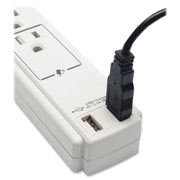 Tripp Lite by Eaton 6-outlet 2100J Surge Protector - TLP606USB