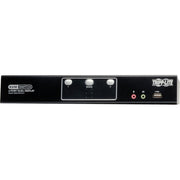 Tripp Lite by Eaton 2-Port Dual Monitor DVI KVM Switch with Audio and USB 2.0 Hub, Cables included - B004-2DUA2-K