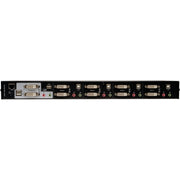 B004-2DUA4-K_Tripp Lite by Eaton 4-Port Dual Monitor DVI KVM Switch with Audio and USB 2.0 Hub, Cables included