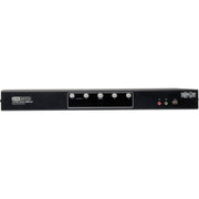 Tripp Lite by Eaton 4-Port Dual Monitor DVI KVM Switch with Audio and USB 2.0 Hub, Cables included - B004-2DUA4-K