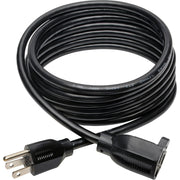 Tripp Lite 10ft Power Cord Extension Cable 5-15P to 5-15R 13A 16AWG 10' - P024-010-13A