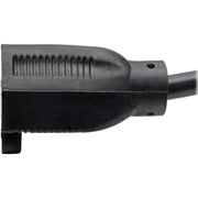 Tripp Lite 19in Power Cord Extension Y Splitter Cable 5-15P to 5-15R 13A 16AWG 18" - P024-18N-13A-2R