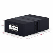 CyberPower RB1280X2B UPS Replacement Battery Cartridge 12V 8AH - RB1280X2B