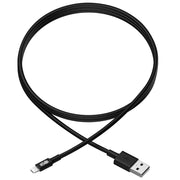 Tripp Lite 3ft Lightning USB Sync/Charge Cable for Apple Iphone / Ipad Black 3' - M100-003-BK