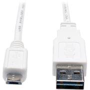 Tripp Lite by Eaton UR050-003-WH USB Data Transfer/Power Cable