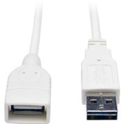 Tripp Lite by Eaton UR024-010-WH USB Extension Data Transfer Cable