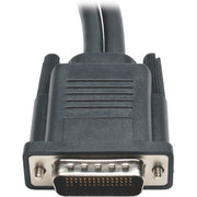 Tripp Lite by Eaton DMS-59 to Dual DisplayPort Splitter Y Cable (M to 2xF) 1-ft. - P576-001-DP