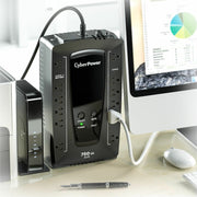 CyberPower AVR Series AVRG750U 750VA 450W Desktop UPS with AVR and USB - AVRG750U