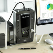 CyberPower AVR Series AVRG900U 900VA 480W Desktop UPS with AVR and USB - AVRG900U