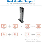 Tripp Lite by Eaton U342-DHG-402 Docking Station - U342-DHG-402