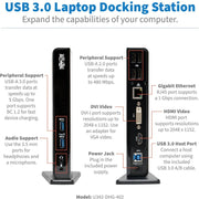 Tripp Lite by Eaton U342-DHG-402 Docking Station - U342-DHG-402