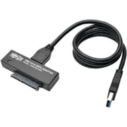 Tripp Lite by Eaton USB 3.0 SuperSpeed to SATA III Adapter for 2.5in or 3.5in SATA Hard Drives