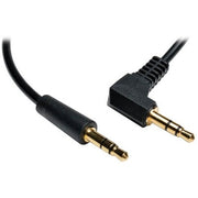 Tripp Lite 6ft Mini Stereo Audio Cable with One Right Angle Plug 3.5mm M/M 6' - P312-006-RA