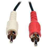 Tripp Lite 6in Mini Stereo to 2 RCA Audio Y Splitter Cable 3.5mm 2xM/F 6" - P316-06N