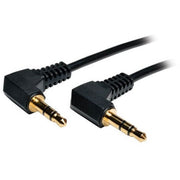 Tripp Lite 1ft Mini Stereo Audio Cable with Two Right Angle plugs 3.5mm M/M 1' - P312-001-2RA