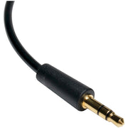 Tripp Lite 3ft Mini Stereo Audio Cable with One Right Angle plug 3.5mm M/M 3" - P312-003-RA