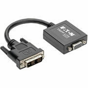 Tripp Lite 6in DVI-D to VGA Adapter Active Converter Cable 6" 1920x1200