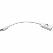 Tripp Lite 6in Mini DisplayPort to HDMI Active Adapter Converter mDP to HDMI 4K x 2K M/F 6" - P137-06N-HD-UHD