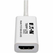 Tripp Lite 6in Mini DisplayPort to HDMI Active Adapter Converter mDP to HDMI 4K x 2K M/F 6" - P137-06N-HD-UHD