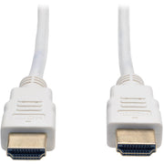 Tripp Lite 3ft High Speed HDMI Cable Digital Video with Audio 4K x 2K M/M White 3'