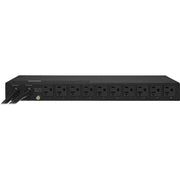 CyberPower PDU20M10AT Metered ATS PDU 120V 20A 1U 10-Outlets (2) 5-20P - PDU20M10AT