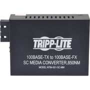 Tripp Lite by Eaton 10/100 SC Multimode Media Converter, 550M, 850nm - N784-001-SC-MM