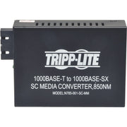 Tripp Lite by Eaton 10/100/1000 SC Multimode Media Converter, 550M, 850nm - N785-001-SC-MM