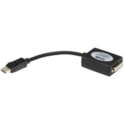 Tripp Lite 6in DisplayPort to DVI Adapter Active Converter DP to DVI M/F 6" - P134-06N-DVIACT