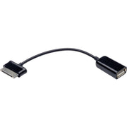 Tripp Lite by Eaton USB OTG Host Adapter Cable For Samsung Galaxy Tablet, 6-in.