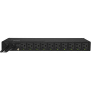 CyberPower PDU15SW10ATNET Switched ATS PDU 120V 15A 1U 10-Outlets (2) 5-15P - PDU15SW10ATNET