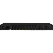 CyberPower PDU20SWHVIEC10ATNET Switched ATS PDU 200-240V 20A 1U 10-Outlets (2) IEC C20 - PDU20SWHVIEC10ATNET