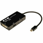 Tripp Lite 6in Mini DisplayPort to VGA / DVI / HDMI Adapter Converter mDP 6"
