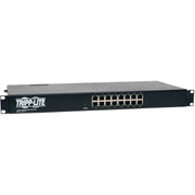 Tripp Lite by Eaton PDU Ethernet Switch 1U Combo with 16 Unmanaged Gigabit Ports