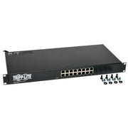 Tripp Lite by Eaton PDU Ethernet Switch 1U Combo with 16 Unmanaged Gigabit Ports - NSU-G16