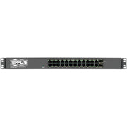 NSU-G24C2_Tripp Lite PDU Ethernet Switch 1U Combo with 24 Unmanaged Gigabit Ports and 2 SFP Ports