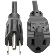 P022-010_Tripp Lite 10ft Power Cord Extension Cable 5-15P to 5-15R 10A 18AWG 10'