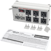 Tripp Lite Isobar Surge Protector Metal 6 Outlet 6' Cord 3330 Joules - ISOBAR6ULTRA