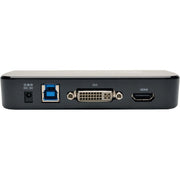 Tripp Lite by Eaton USB 3.0 to DVI and HDMI Dual Monitor Video Display Adapter - U344-001-HDDVI