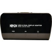 Tripp Lite by Eaton USB 3.0 to DVI and HDMI Dual Monitor Video Display Adapter - U344-001-HDDVI