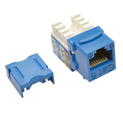 N238-025-BL_Tripp Lite by Eaton Cat6/Cat5e 110 Style Punch Down Keystone Jack - Blue, 25-Pack