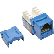 N238-025-BL_Tripp Lite by Eaton Cat6/Cat5e 110 Style Punch Down Keystone Jack - Blue, 25-Pack