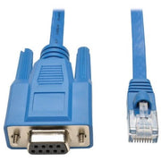 Tripp Lite 6ft Cisco Serial Console Port Rollover Cable RJ45 to DB9F 6' - P430-006
