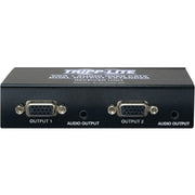 Tripp Lite by Eaton Dual VGA with Audio over Cat5 Extender, Receiver, Up to 300-ft. - B132-200A-SR