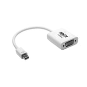 Tripp Lite 6in Mini DisplayPort to VGA Adapter Active Converter mDP to VGA M/F DPort 1.2 6"