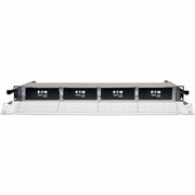 Tripp Lite High Density Copper Fiber Enclosure Panel 4-Cassette Capacity 1U - N484-01U