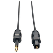 A104-03M_Tripp Lite 10ft Toslink to Mini Toslink Ultra Thin Digital SPDIF Audio Cable 10' 3M 3 Meter