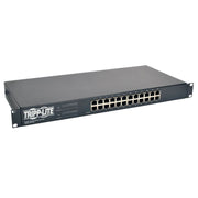 NSU-G24_Tripp Lite PDU Ethernet Switch 1U Combo with 24 Unmanaged Gigabit Ports