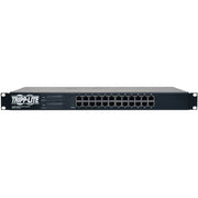 NSU-G24_Tripp Lite PDU Ethernet Switch 1U Combo with 24 Unmanaged Gigabit Ports