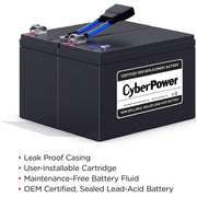CyberPower RB1290X2A Replacement Battery Cartridge - RB1290X2A