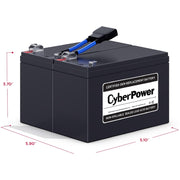 CyberPower RB1290X2A Replacement Battery Cartridge - RB1290X2A